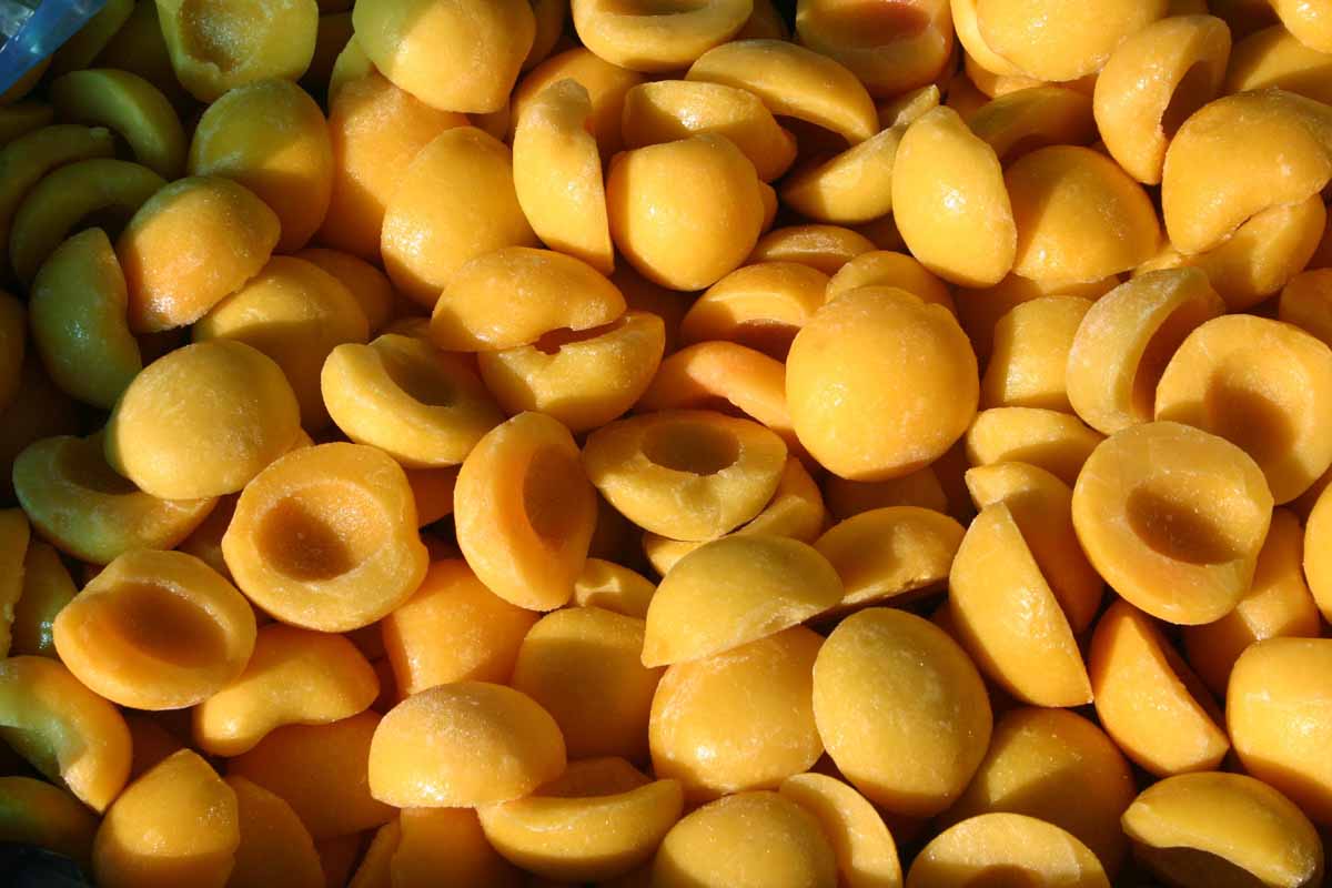 IQF YELLOW PEACH